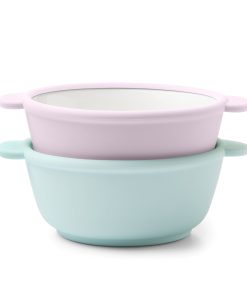 Clean Start Toddler Ceramic Bowl - 2 Pack