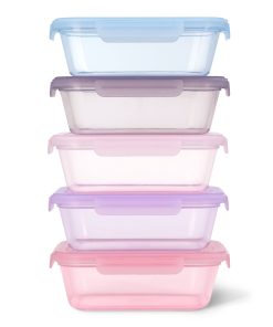Snap & Nest Meal Prep Containers. Set of 5