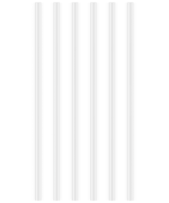 Water Bottle Replacement Straws - Set of 6